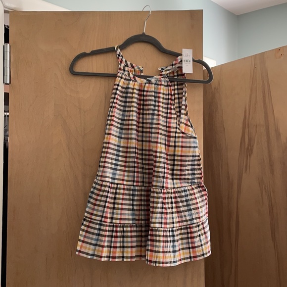 Loft plaid tiered cami xs - Picture 4 of 7